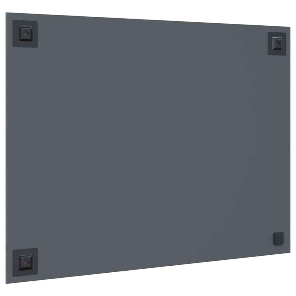 vidaXL Καθρέφτης τοίχου Ορθογώνιος 80 x 60 cm σκληρυμένο γυαλί