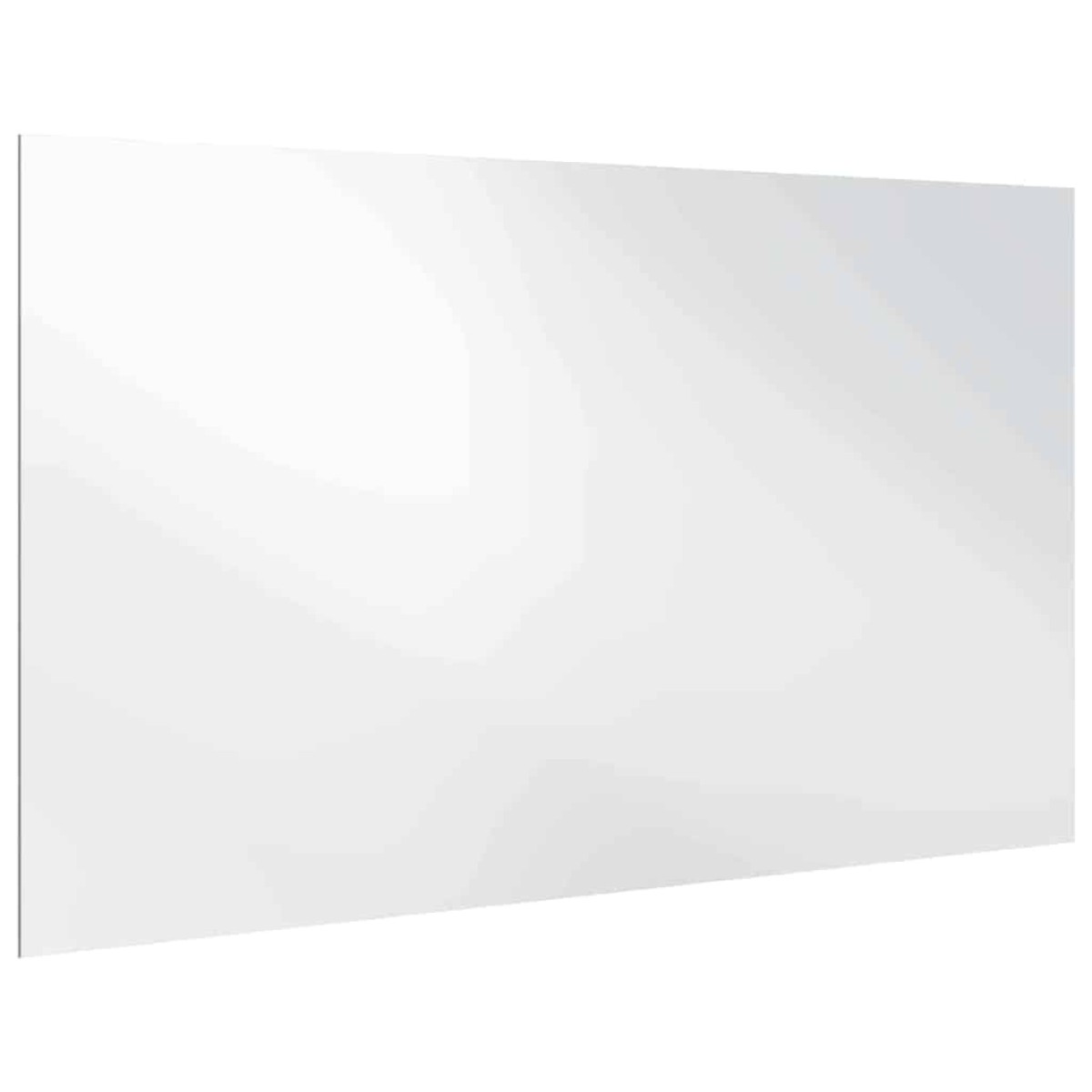 vidaXL Καθρέφτης τοίχου Ορθογώνιος 100 x 60 cm σκληρυμένο γυαλί