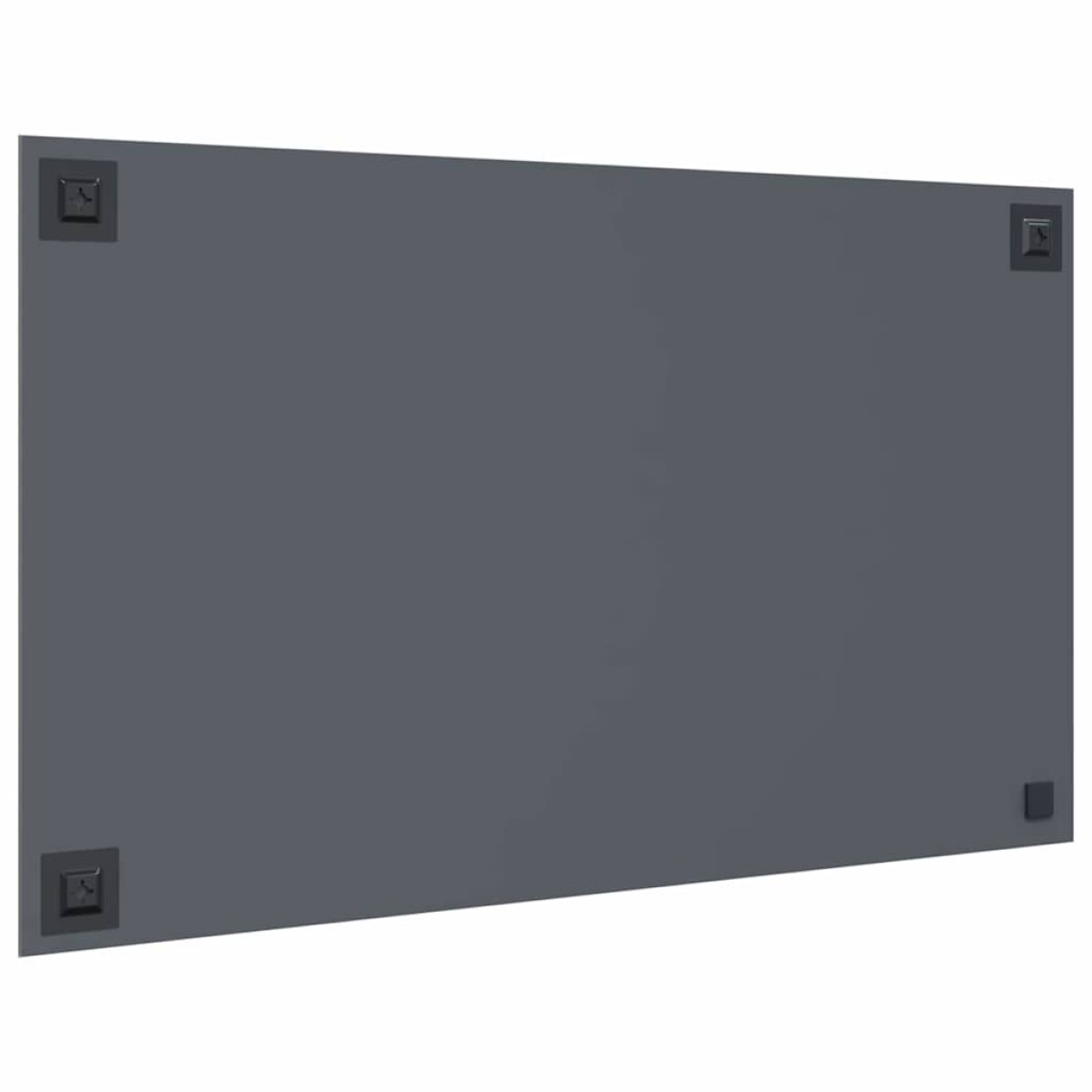 vidaXL Καθρέφτης τοίχου Ορθογώνιος 100 x 60 cm σκληρυμένο γυαλί