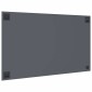 vidaXL Καθρέφτης τοίχου Ορθογώνιος 100 x 60 cm σκληρυμένο γυαλί