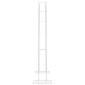vidaXL Διπλός Γάμος Αψίδα Λευκό 220 x 45 x 200 εκ. Ατσάλι