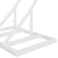 vidaXL Διπλός Γάμος Αψίδα Λευκό 220 x 45 x 200 εκ. Ατσάλι
