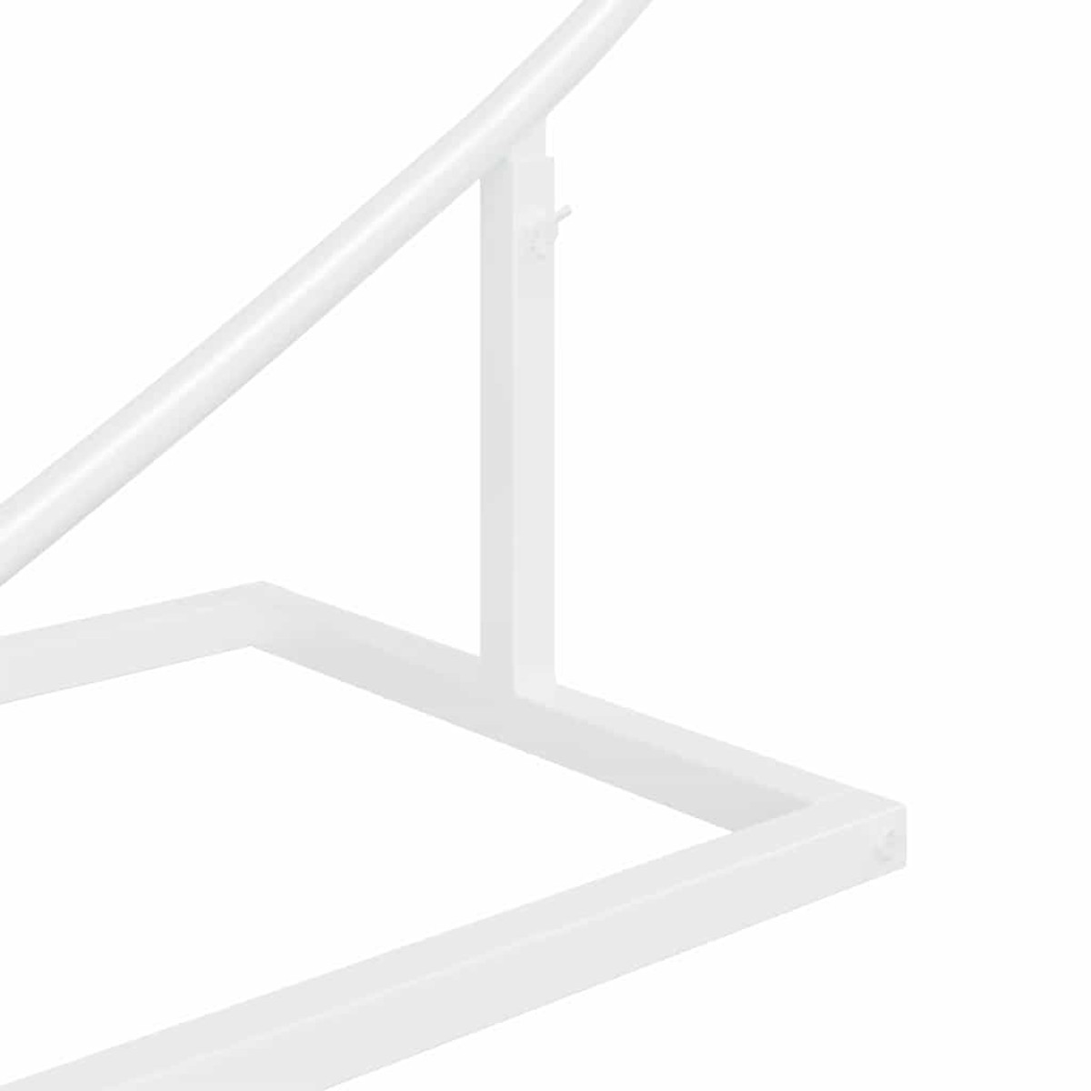 vidaXL Αψίδα Γάμου Λευκό 195 x 35 x 211 εκ Ατσάλι