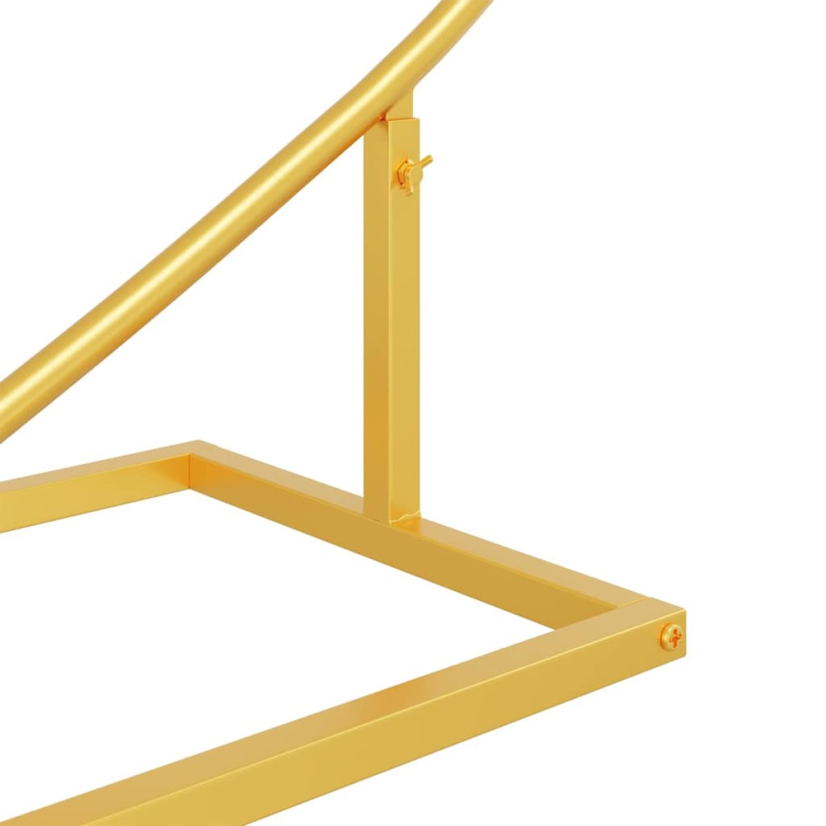 vidaXL Αψίδα Γάμου Χρυσό 195 x 35 x 211 εκ Ατσάλι