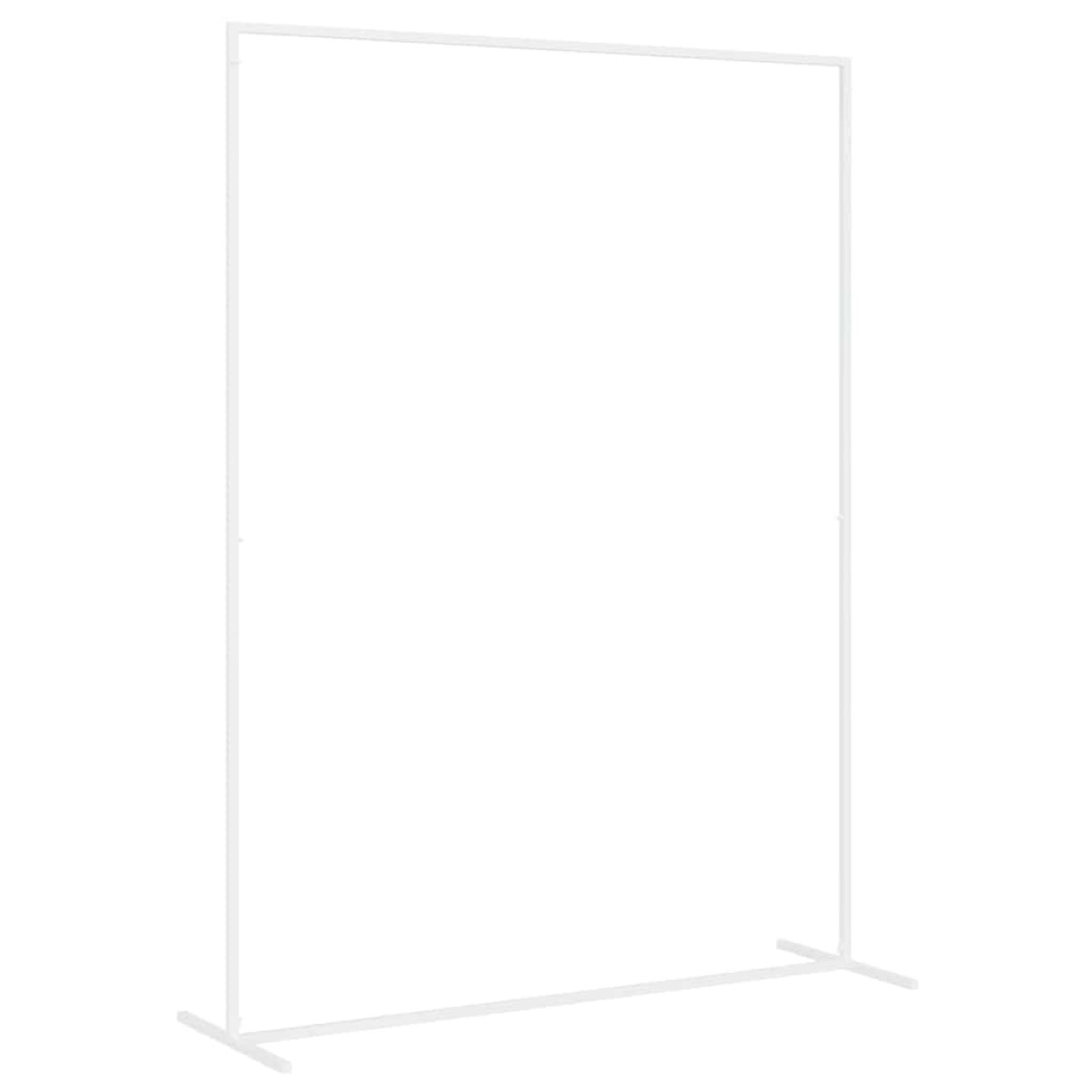 vidaXL Αψίδα Γάμου Λευκό 150 x 49,5 x 200 εκ Ατσάλι