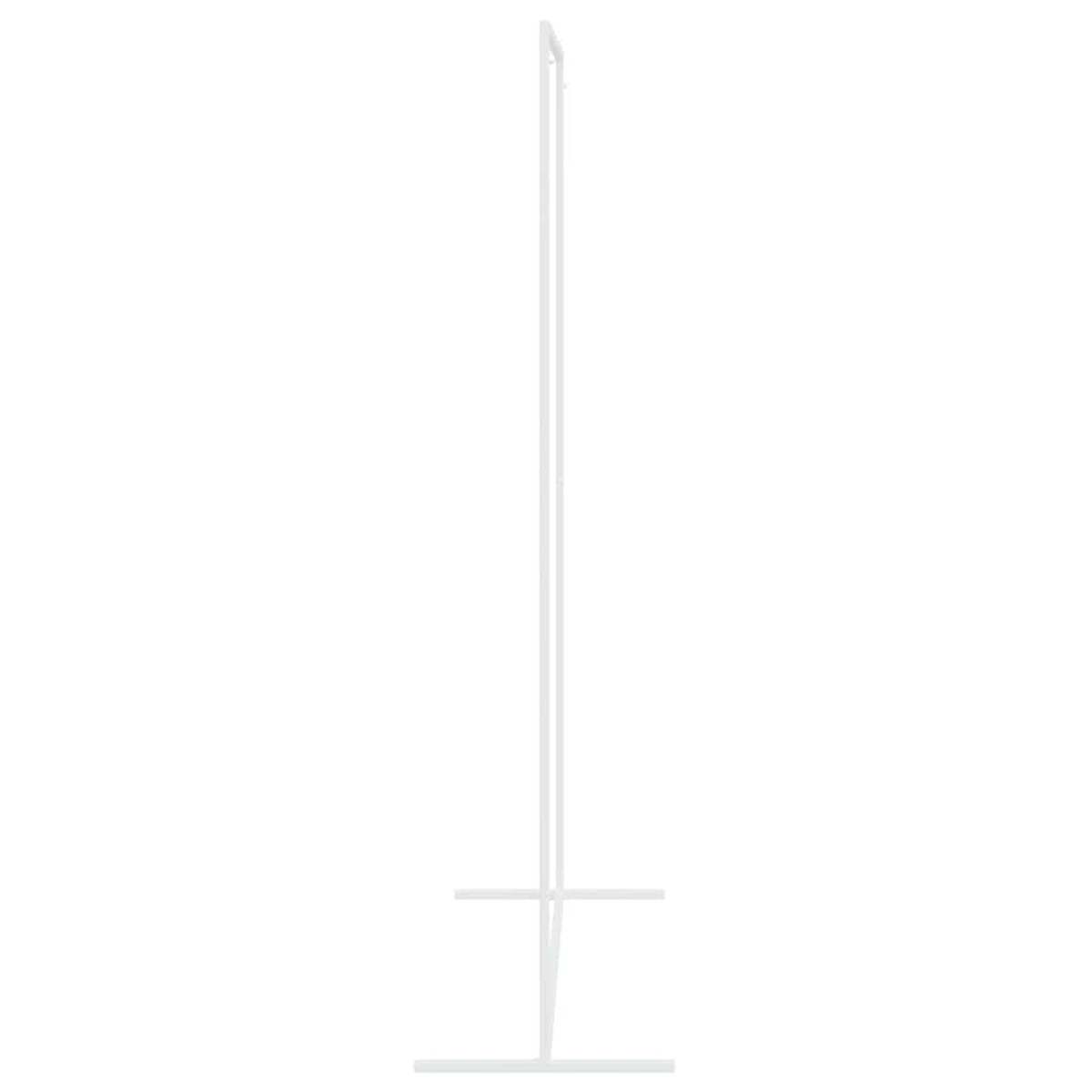 vidaXL Αψίδα Γάμου Λευκό 150 x 49,5 x 200 εκ Ατσάλι