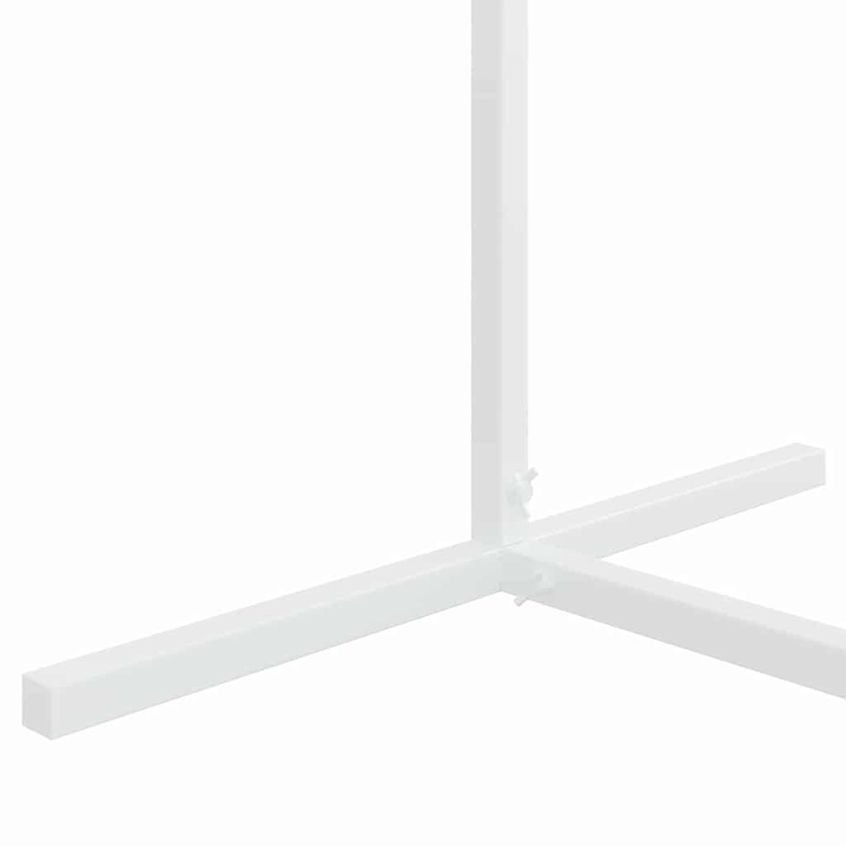 vidaXL Αψίδα Γάμου Λευκό 150 x 49,5 x 200 εκ Ατσάλι