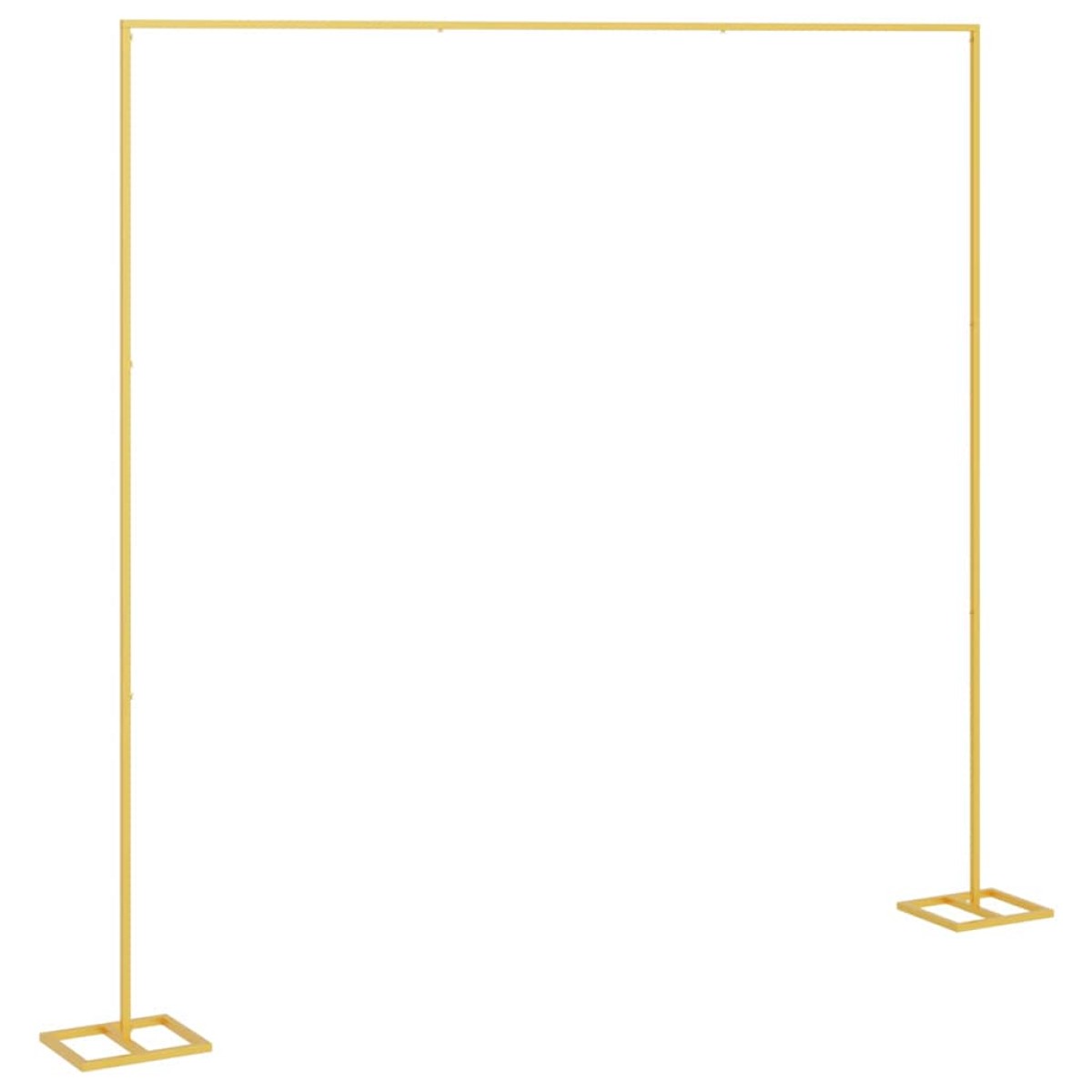 vidaXL Αψίδα Γάμου Χρυσό 338 x 35 x 300 εκ Ατσάλι