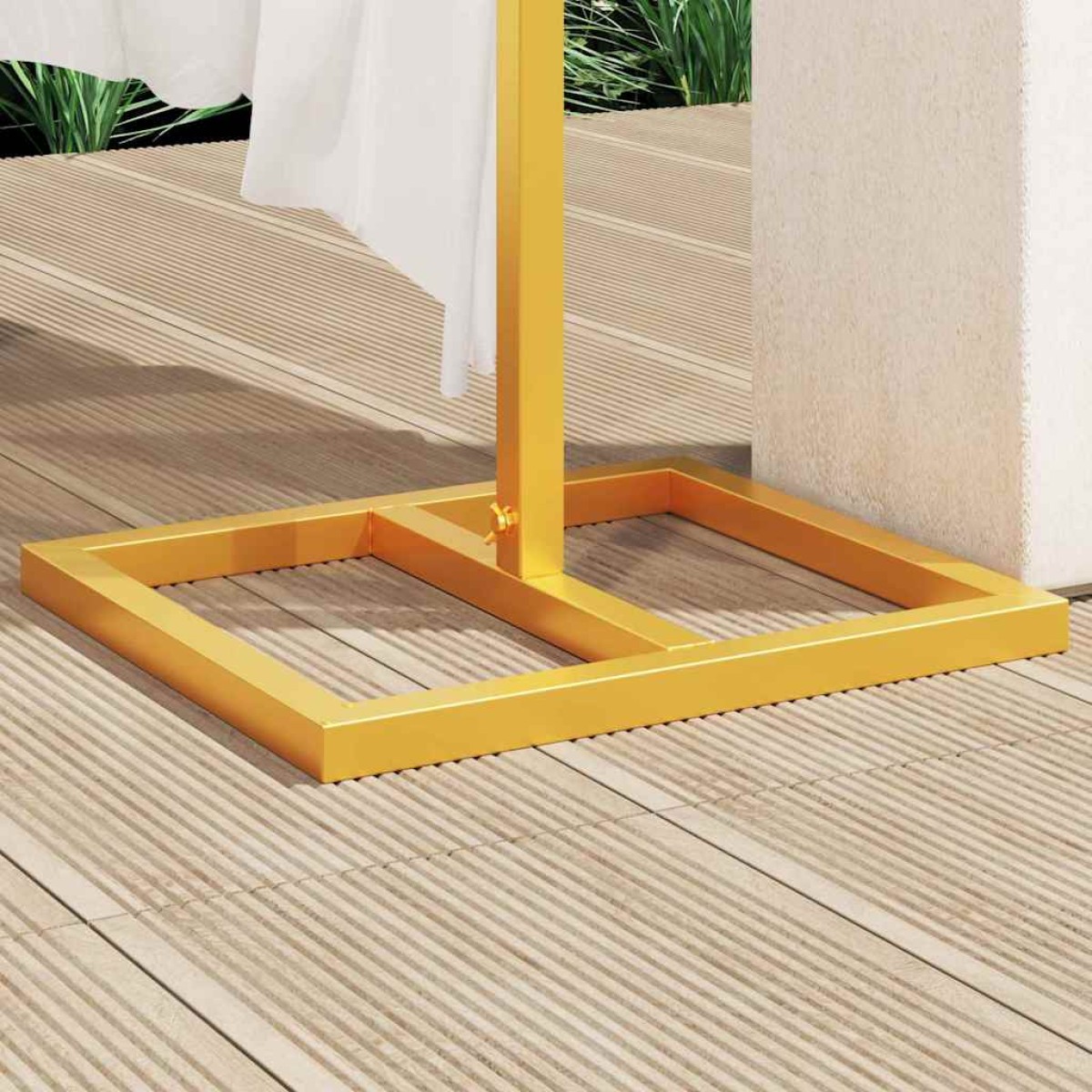 vidaXL Αψίδα Γάμου Χρυσό 657 x 35 x 300 εκ Ατσάλι