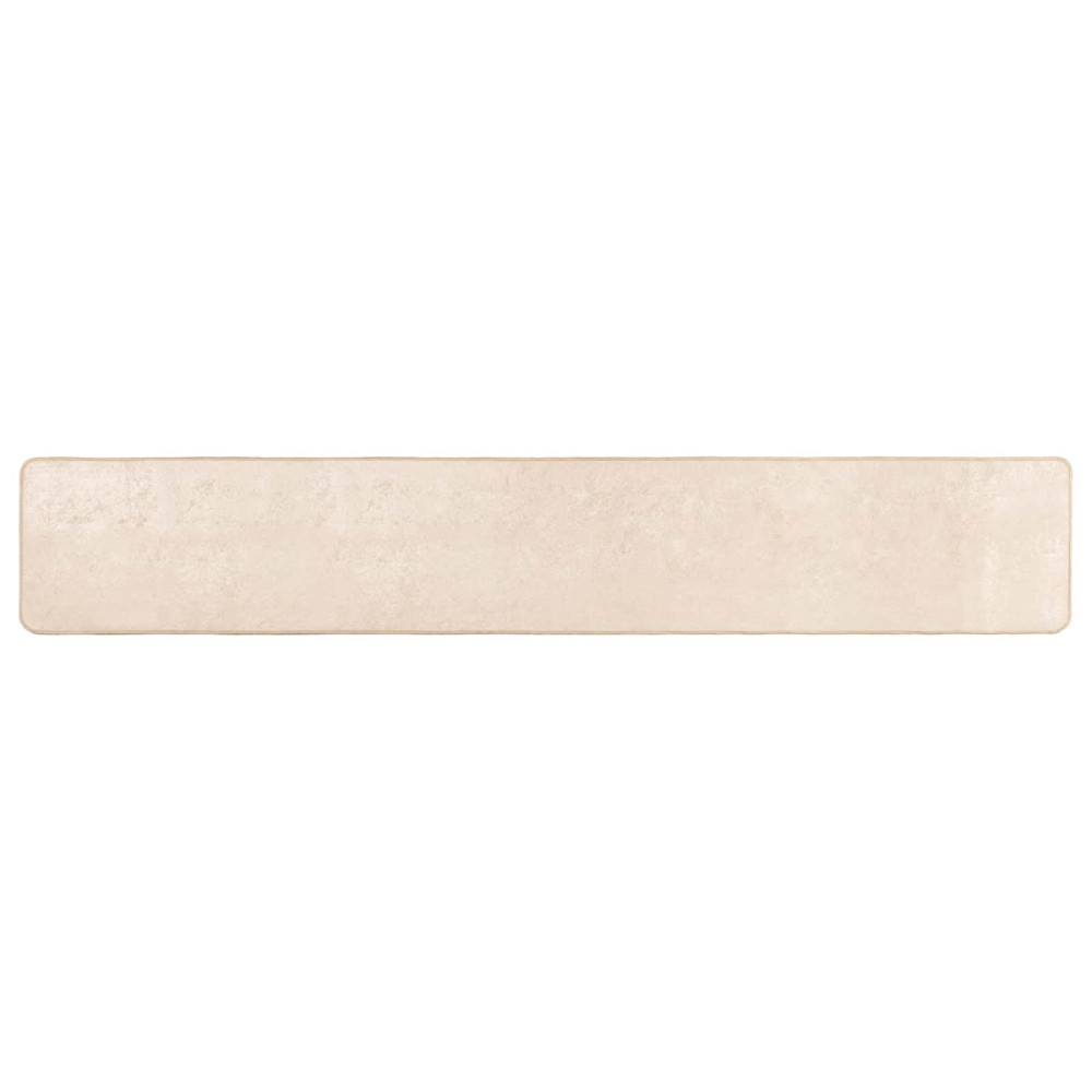 vidaXL Χαλί Runner MARSA Κρεμ 50 x 350 εκ. Πολυέστερ και PVC