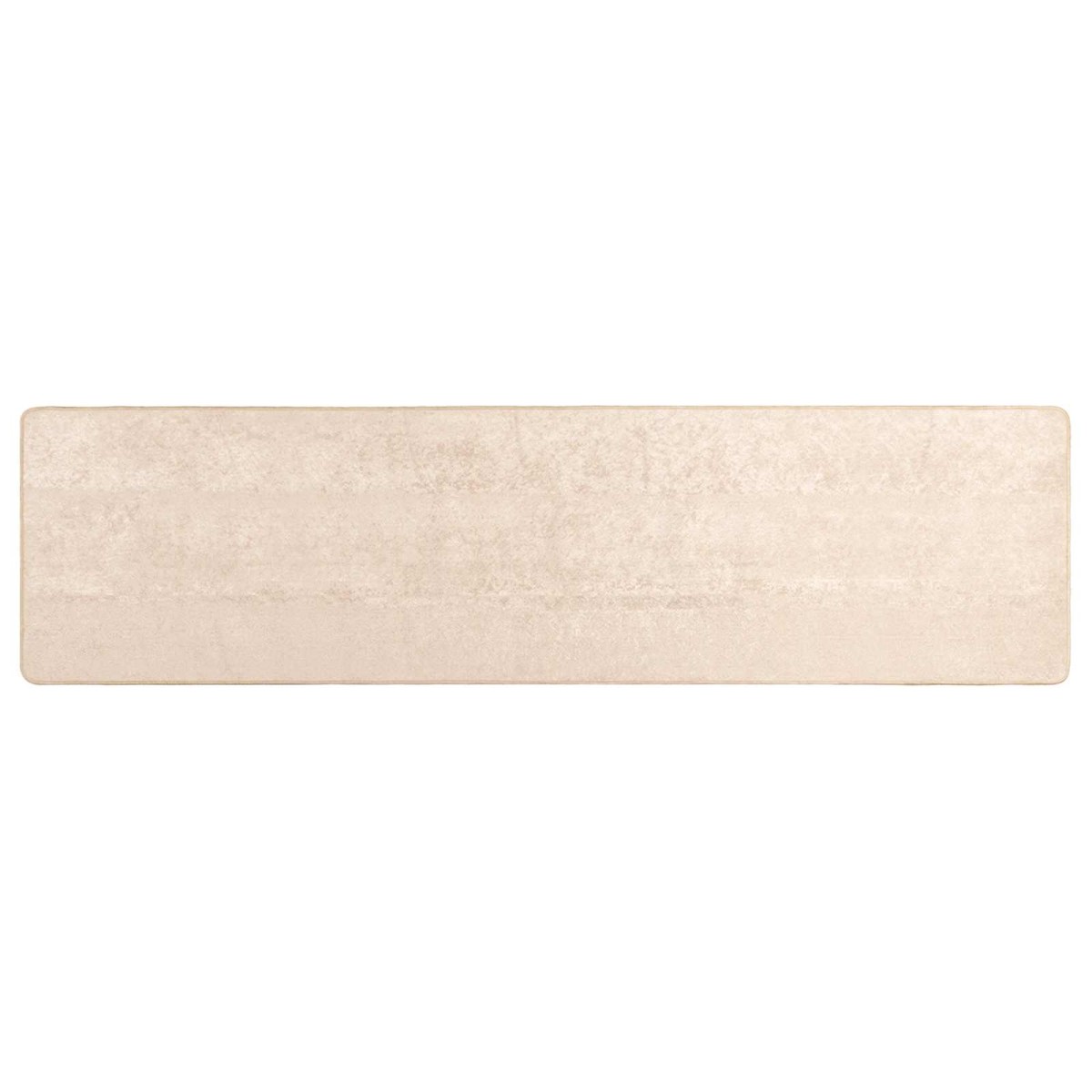 vidaXL Χαλί Runner MARSA Κρεμ 100 x 300 cm Πολυέστερ και PVC