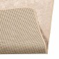 vidaXL Χαλί Runner MARSA Κρεμ 100 x 300 cm Πολυέστερ και PVC