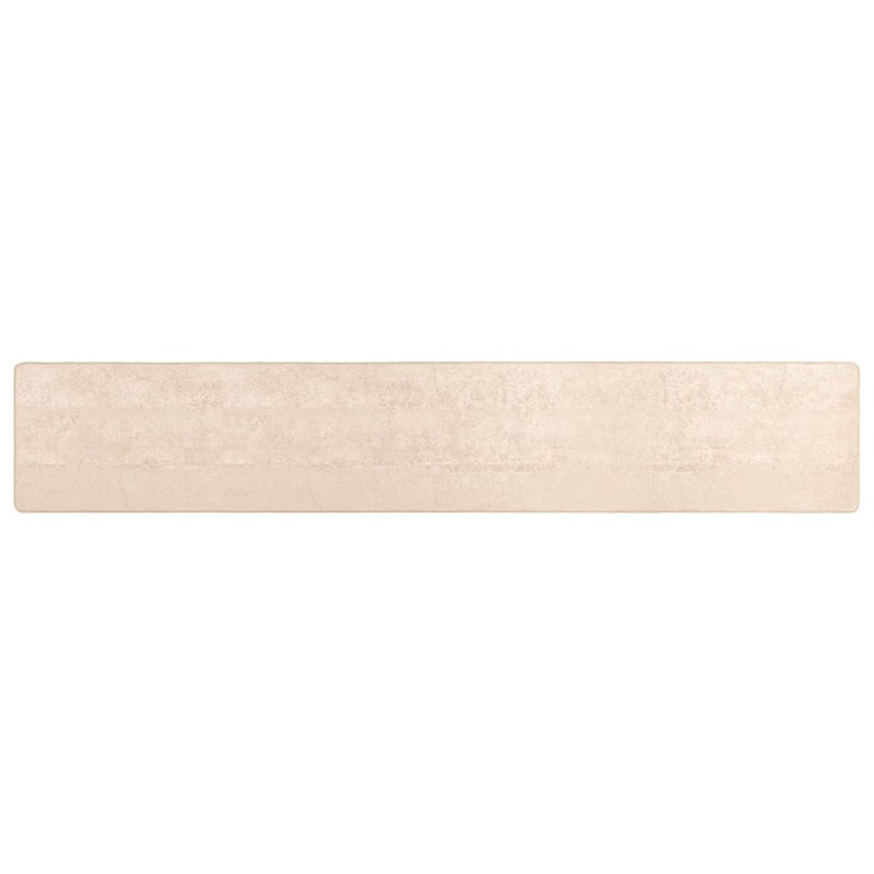 vidaXL Χαλί Runner MARSA Κρεμ 100 x 450 εκ. Πολυέστερ και PVC