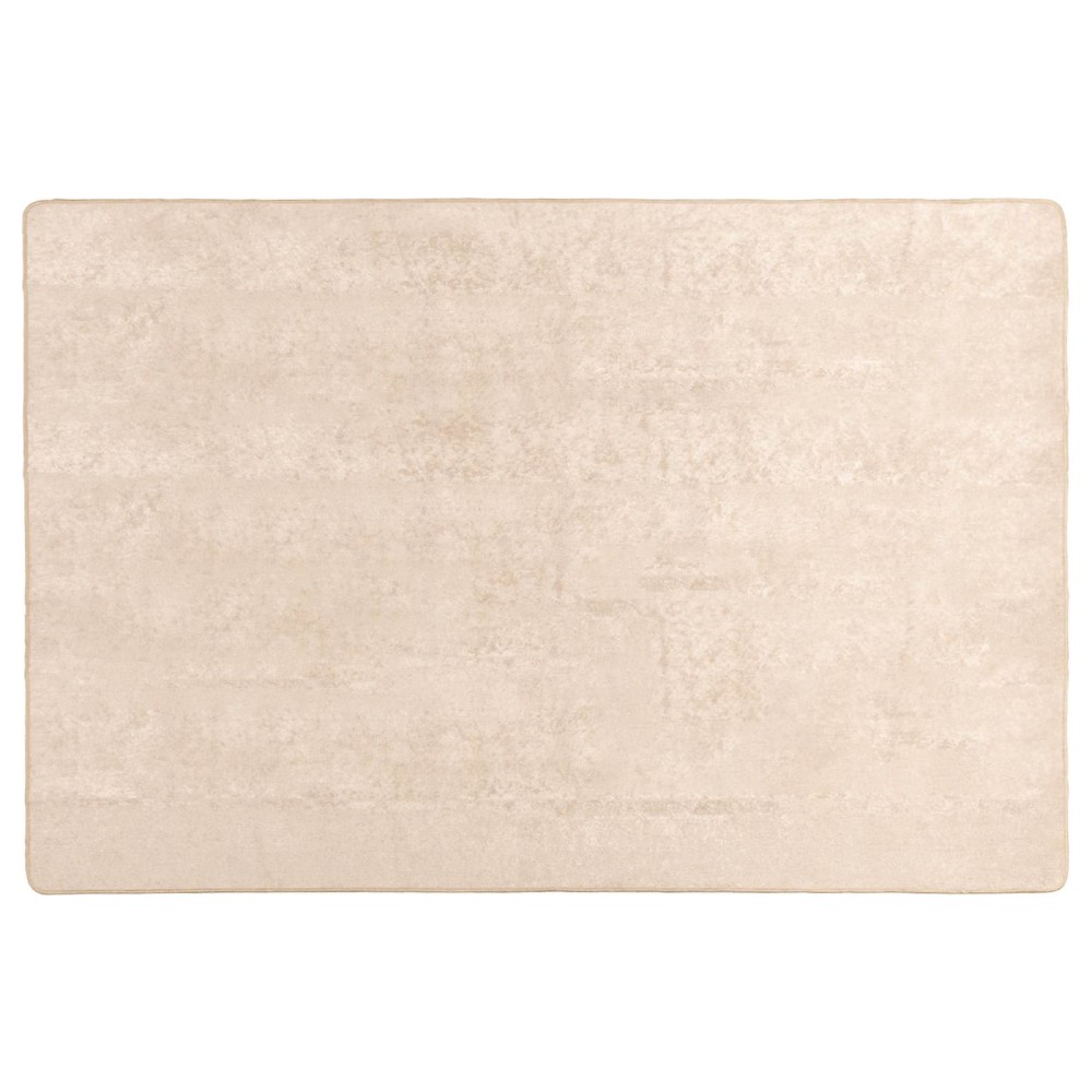 vidaXL Χαλί Runner MARSA Κρεμ 120 x 170 cm Πολυέστερ και PVC