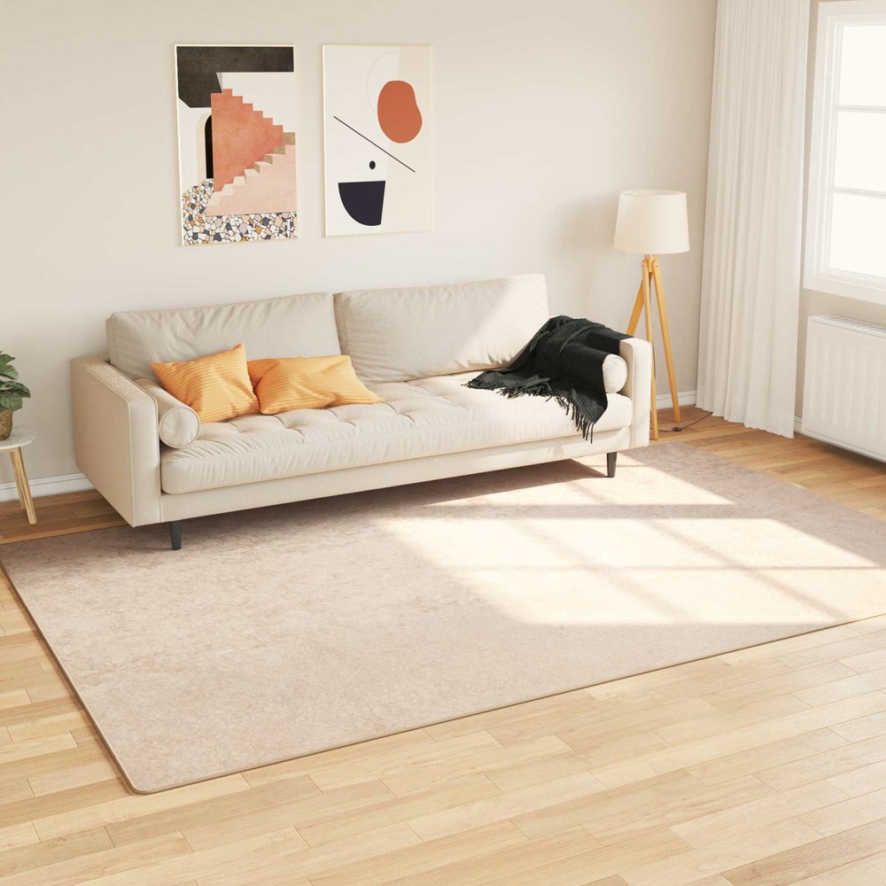 vidaXL Χαλί Runner MARSA Κρεμ 150 x 230 εκ. Πολυέστερ και PVC
