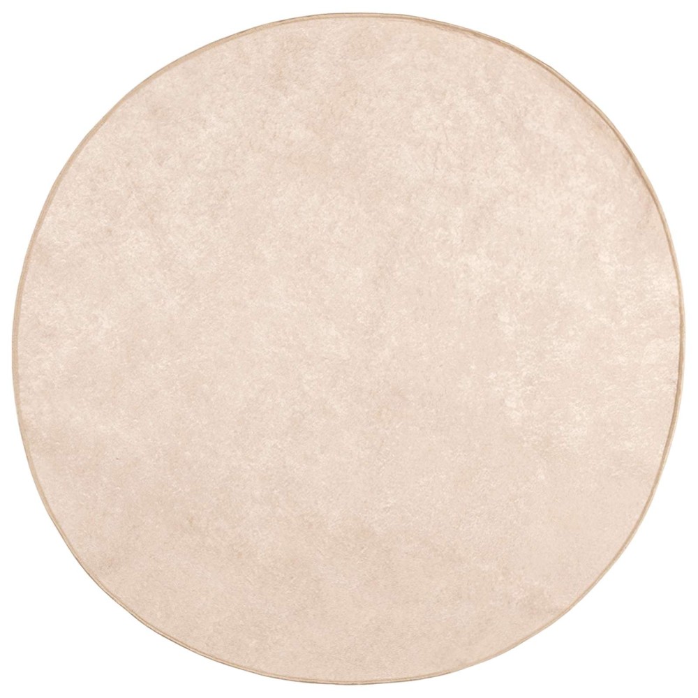 vidaXL Χαλί Runner MARSA Κρεμ 120 x 120 cm Πολυέστερ και PVC