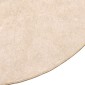 vidaXL Χαλί Runner MARSA Κρεμ 120 x 120 cm Πολυέστερ και PVC