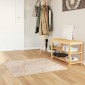 vidaXL Χαλί Runner MARSA Μπεζ 100 x 100 cm Πολυέστερ και PVC