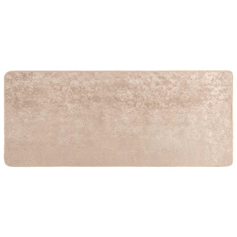 vidaXL Χαλί Runner MARSA Μπεζ 100 x 200 cm Πολυέστερ και PVC