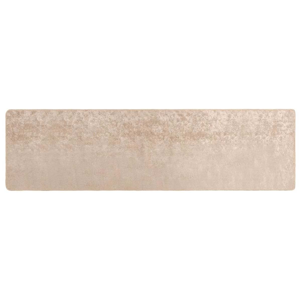 vidaXL Χαλί Runner MARSA Μπεζ 100 x 400 cm Πολυέστερ και PVC