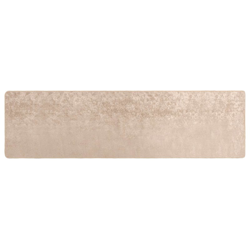 vidaXL Χαλί Runner MARSA Μπεζ 100 x 400 cm Πολυέστερ και PVC