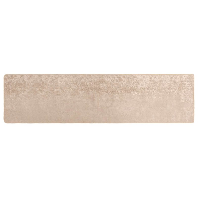 vidaXL Χαλί Runner MARSA Μπεζ 100 x 450 εκ. Πολυέστερ και PVC