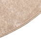 vidaXL Χαλί Runner MARSA Μπεζ 120 x 120 cm Πολυέστερ και PVC