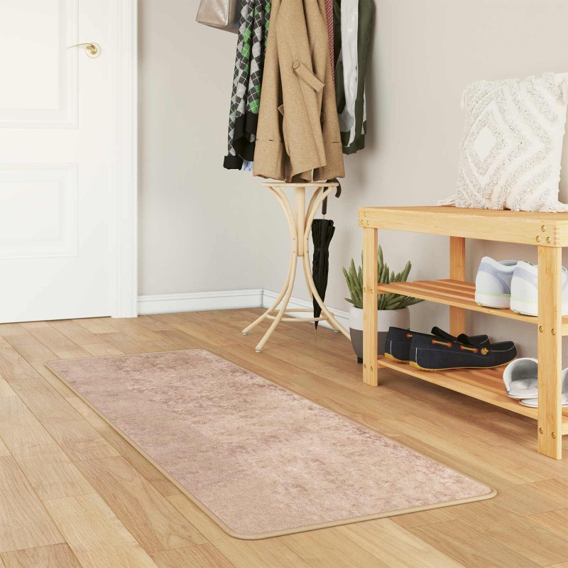 vidaXL Χαλί Runner MARSA Άμμος 50 x 150 cm Πολυέστερ και PVC