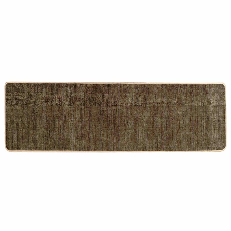 vidaXL Χαλί Runner MARSA Δασώδες Πράσινο 50 x 150 cm Πολυέστερ και PVC