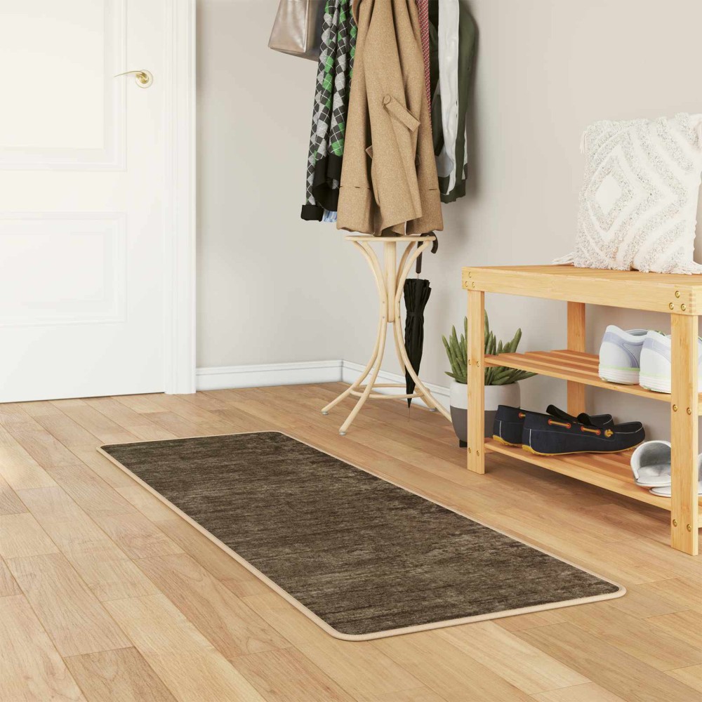 vidaXL Χαλί Runner MARSA Δασώδες Πράσινο 50 x 150 cm Πολυέστερ και PVC