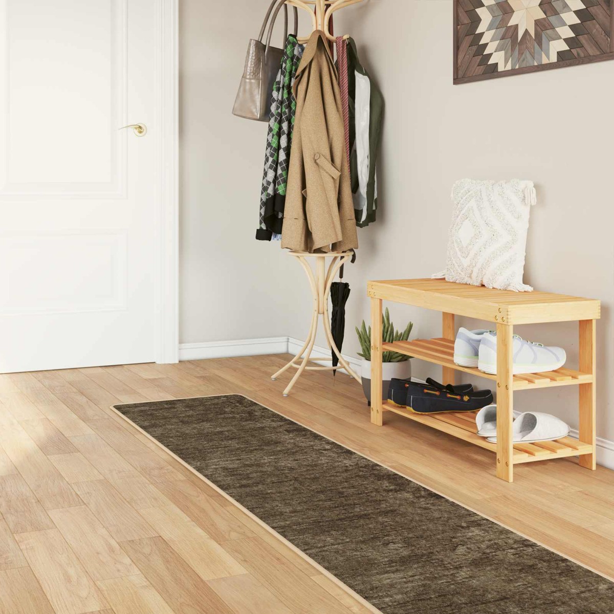 vidaXL Χαλί Runner MARSA Δασώδες Πράσινο 50 x 450 εκ.