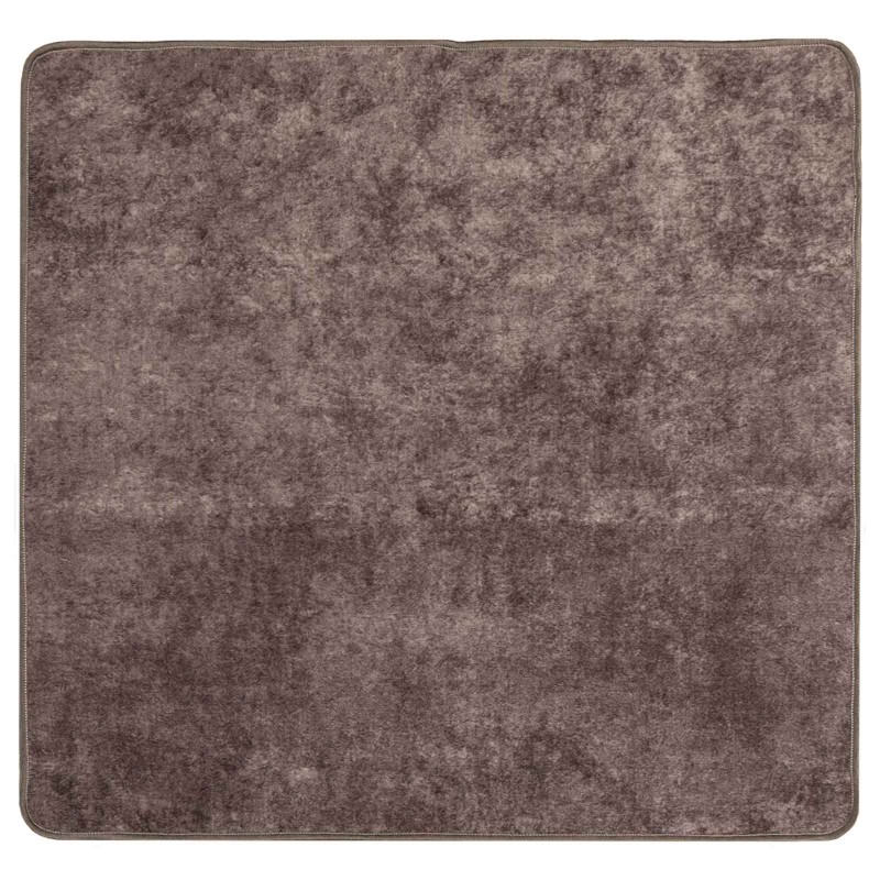 vidaXL Χαλί Runner MARSA Γκρι 100 x 100 cm Πολυέστερ και PVC