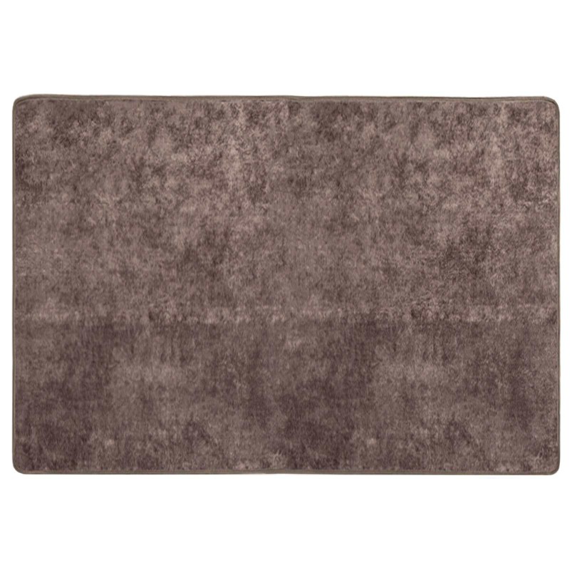vidaXL Χαλί Runner MARSA Γκρι 100 x 150 cm Πολυέστερ και PVC