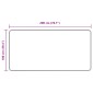 vidaXL Χαλί Runner MARSA Γκρι 100 x 200 cm Πολυέστερ και PVC