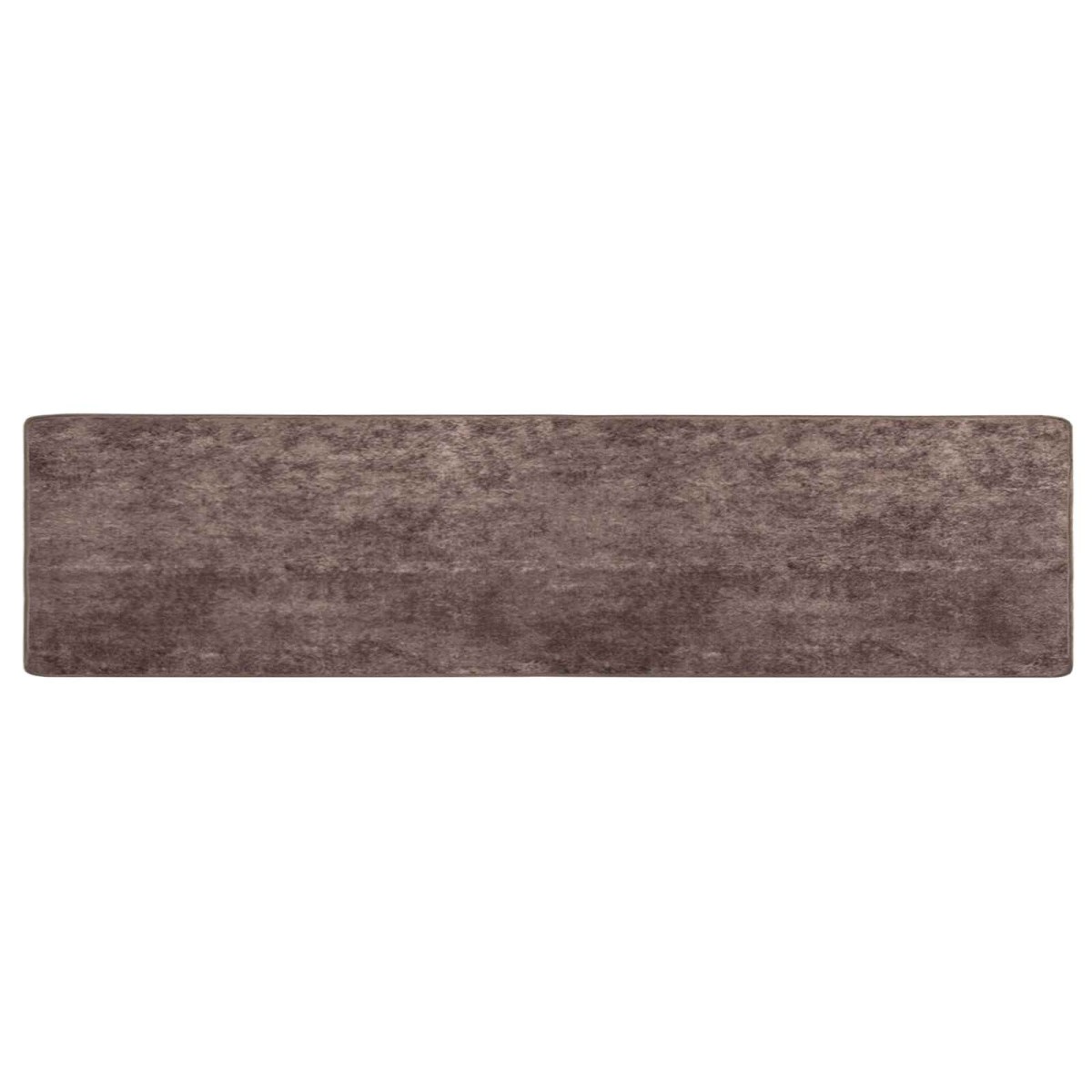 vidaXL Χαλί Runner MARSA Γκρι 100 x 450 εκ. Πολυέστερ και PVC