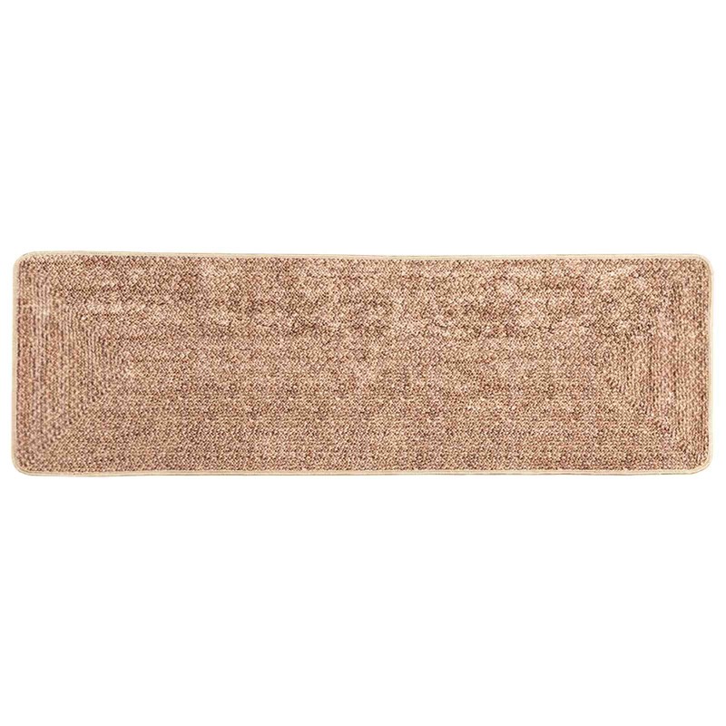 vidaXL Χαλί Runner MARSA Κίτρινο 50 x 150 cm Πολυέστερ και PVC
