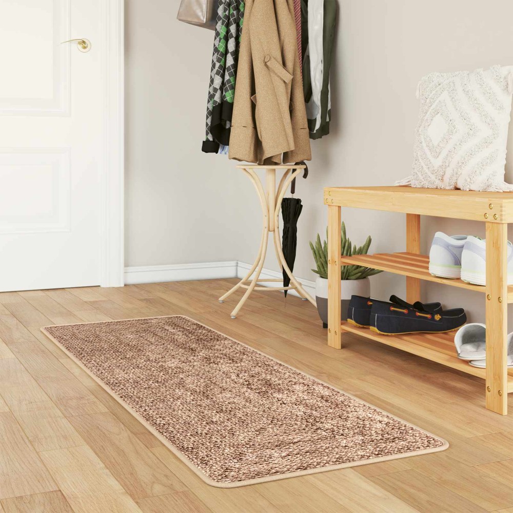 vidaXL Χαλί Runner MARSA Κίτρινο 50 x 150 cm Πολυέστερ και PVC
