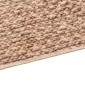 vidaXL Χαλί Runner MARSA Κίτρινο 80 x 100 cm Πολυέστερ και PVC