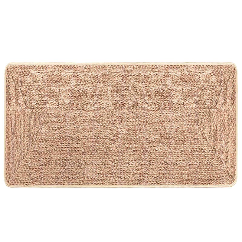 vidaXL Χαλί Runner MARSA Κίτρινο 80 x 150 cm Πολυέστερ και PVC