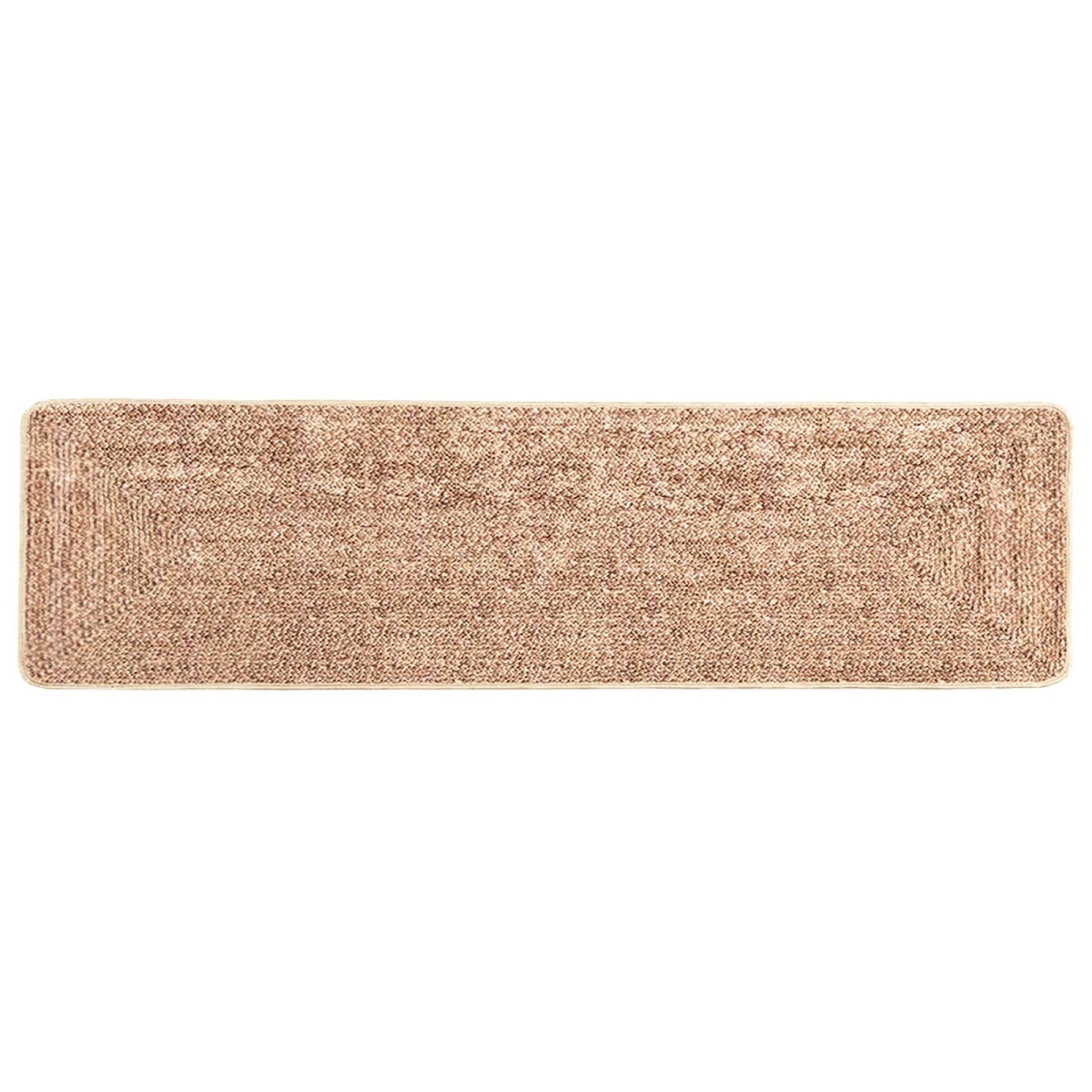 vidaXL Χαλί Runner MARSA Κίτρινο 80 x 350 εκ. Πολυέστερ και PVC