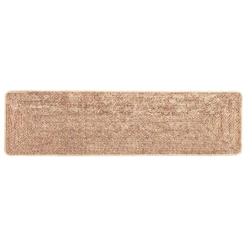 vidaXL Χαλί Runner MARSA Κίτρινο 80 x 350 εκ. Πολυέστερ και PVC
