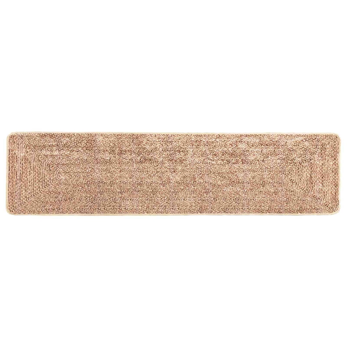 vidaXL Χαλί Runner MARSA Κίτρινο 80 x 450 εκ. Πολυέστερ και PVC