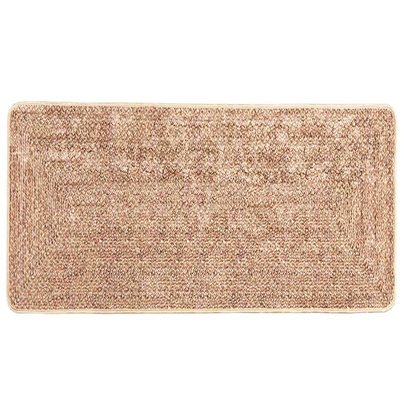 vidaXL Χαλί Runner MARSA Κίτρινο 100 x 150 cm Πολυέστερ και PVC