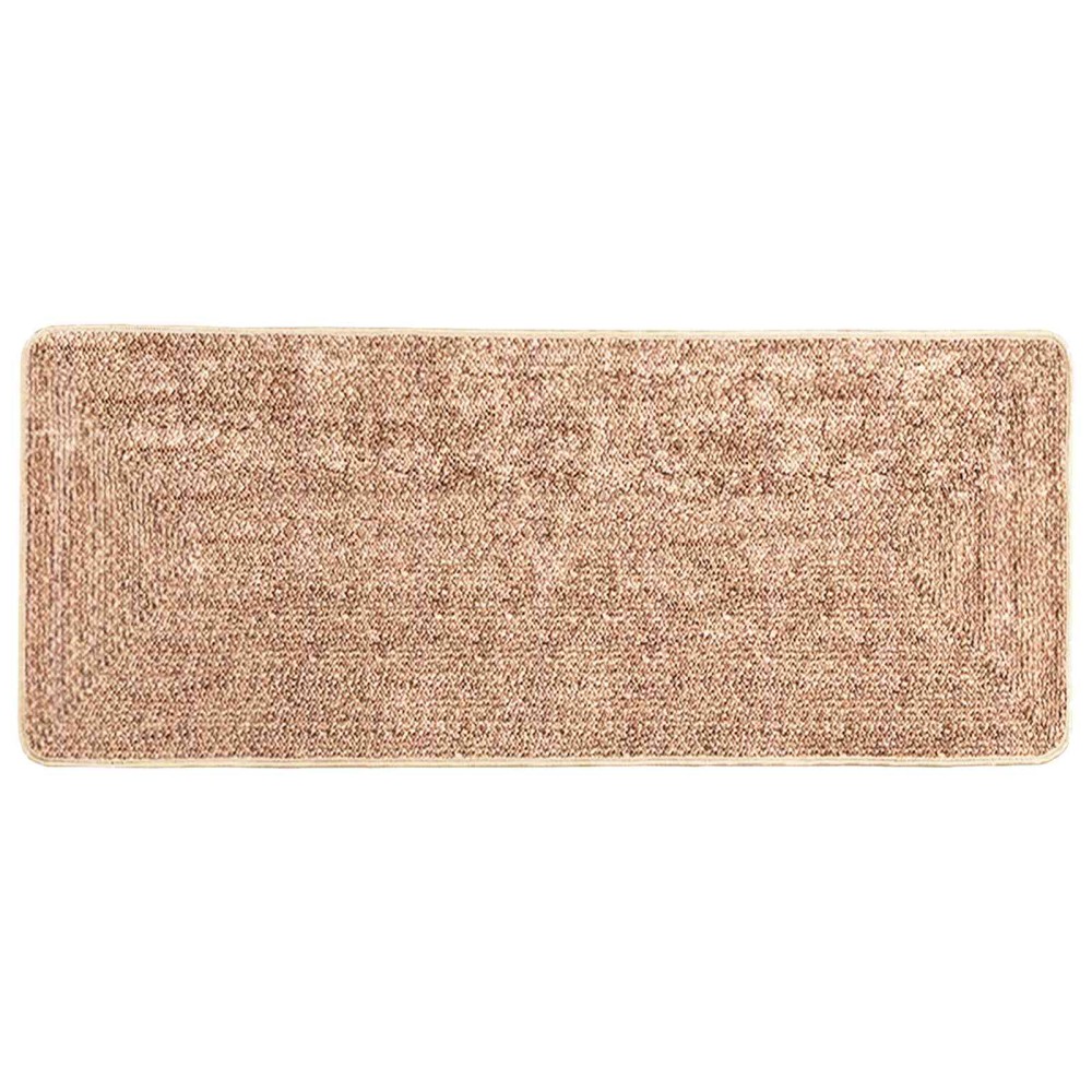 vidaXL Χαλί Runner MARSA Κίτρινο 100 x 200 cm Πολυέστερ και PVC