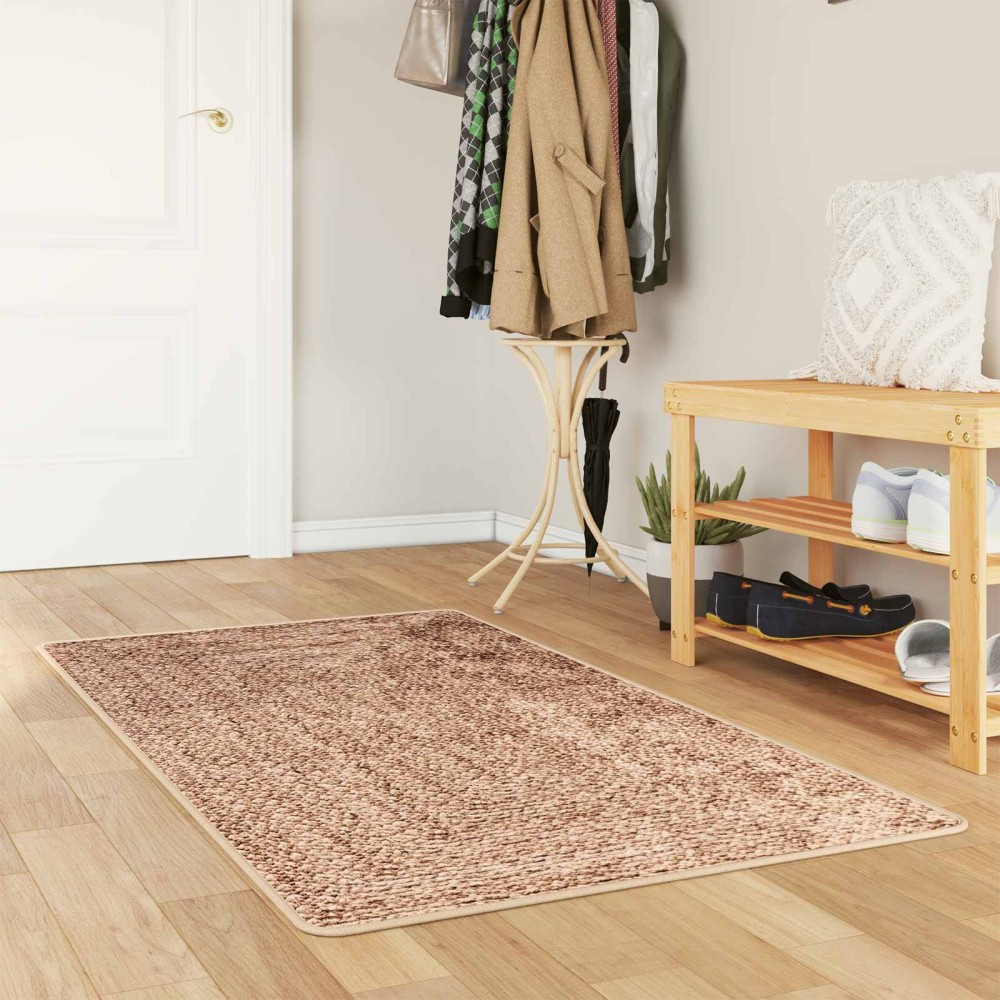 vidaXL Χαλί Runner MARSA Κίτρινο 100 x 200 cm Πολυέστερ και PVC