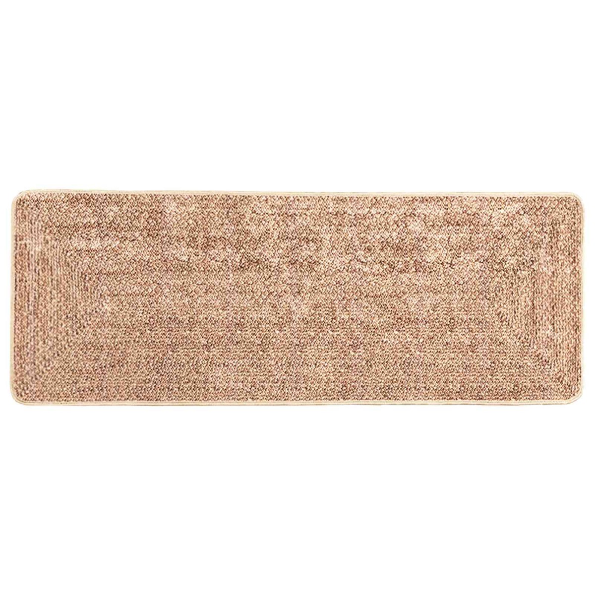 vidaXL Χαλί Runner MARSA Κίτρινο 100 x 250 cm Πολυέστερ και PVC