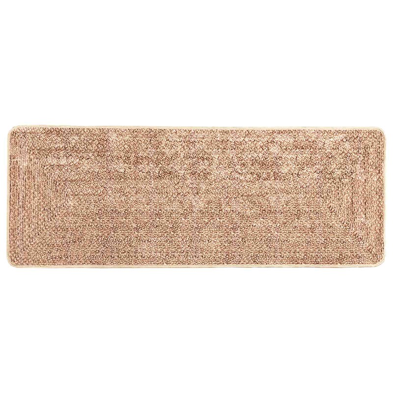 vidaXL Χαλί Runner MARSA Κίτρινο 100 x 250 cm Πολυέστερ και PVC