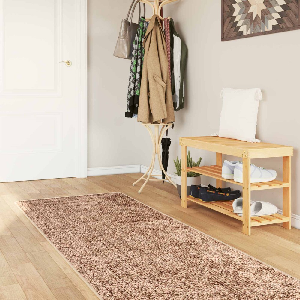 vidaXL Χαλί Runner MARSA Κίτρινο 100 x 250 cm Πολυέστερ και PVC