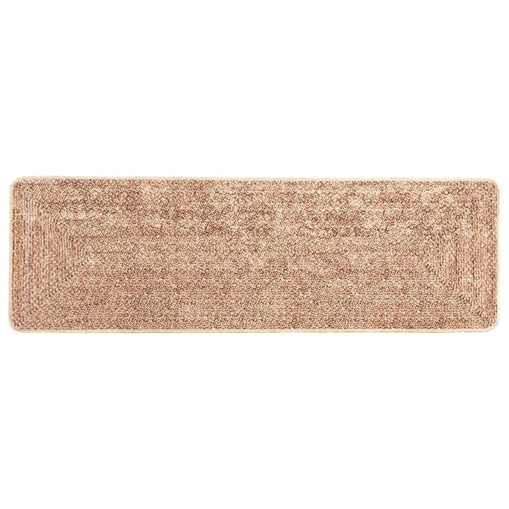 vidaXL Χαλί Runner MARSA Κίτρινο 100 x 300 cm Πολυέστερ και PVC