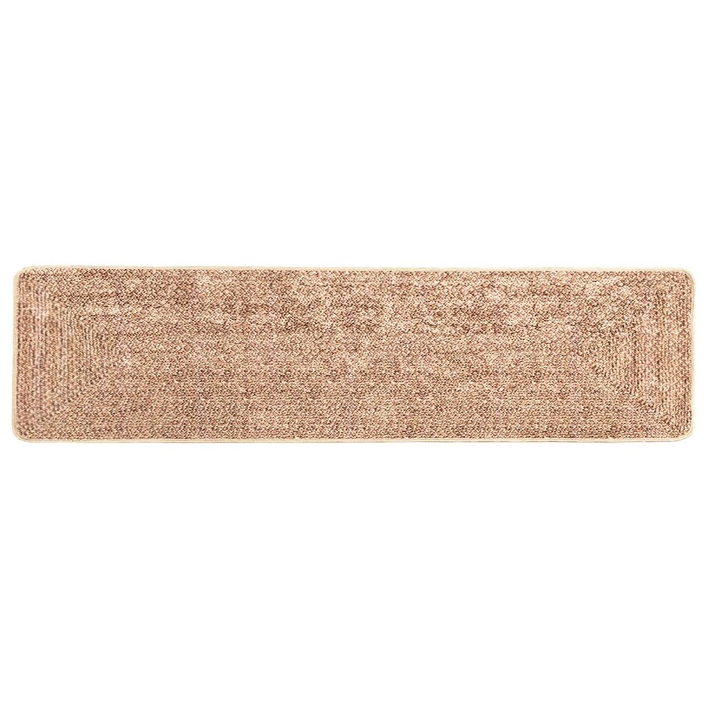 vidaXL Χαλί Runner MARSA Κίτρινο 100 x 450 εκ. Πολυέστερ και PVC